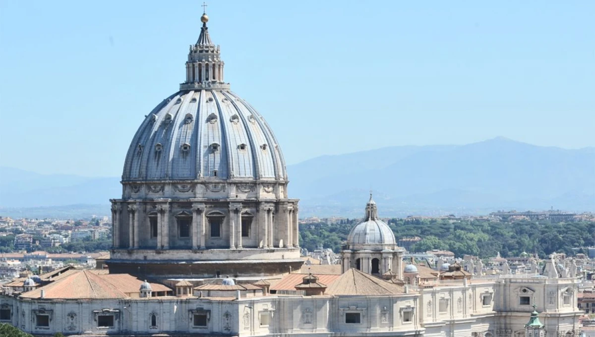 EL ESCENARIO FINAL. La Basílica de San Pedro acogerá el funeral del papa Francisco este fin de semana.