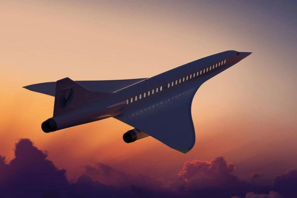 Los aviones de Boom Supersonic peuden superar los 1224 kilómetros por hora a nivel del mar sin ningún sonido.