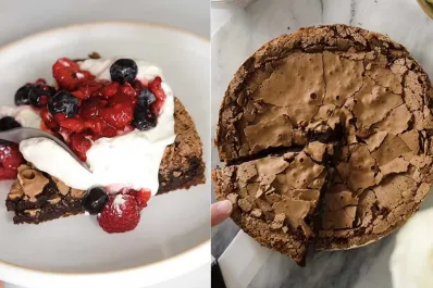 Base para torta Marquise: brownie ultra esponjoso con tres ingredientes y sin harinas