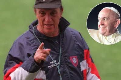 “Sácalo que es mufa”: la historia detrás del día que Basile echó al Papa del vestuario