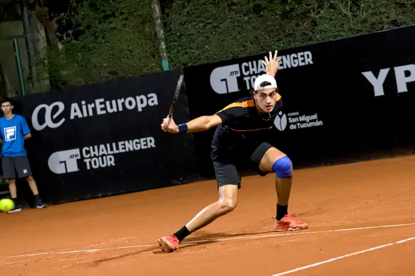 Machi Zeitune no pudo en el arranque del cuadro principal del Challenger de Tucumán