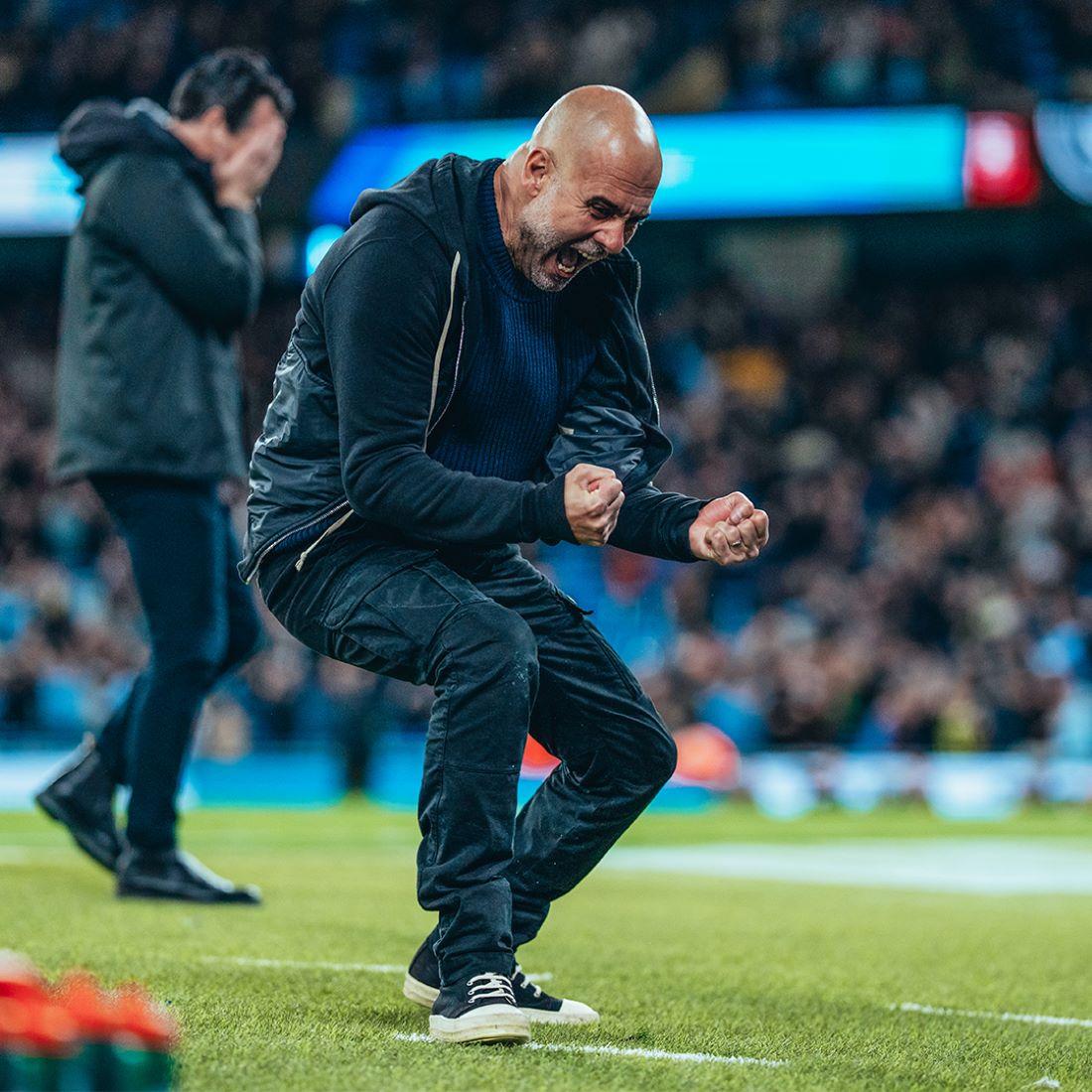 La floja actuación de Dibu desató la euforia de Guardiola