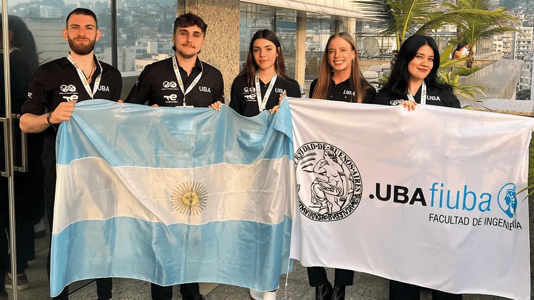 INGENIERÍA EN PETRÓLEO. En 2024 cinco estudiantes de la UBA clasificaron para el Mundial de Ingeniería en Petróleo y obtuvieron la tercera posición.