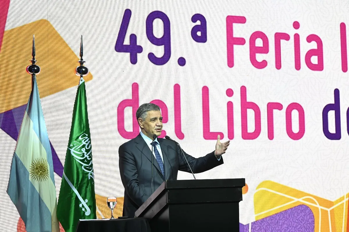 Jorge Macri, en la Feria del Libro: El que no entiende que la Ciudad respira cultura, no entiende a los porteños