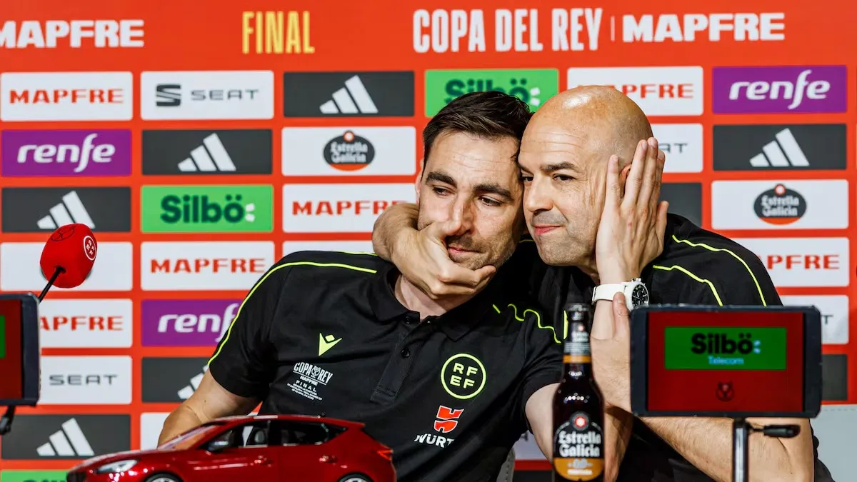 Un árbitro rompió en llanto en conferencia; Real Madrid suspendió su práctica y puso en jaque la final con Barcelona