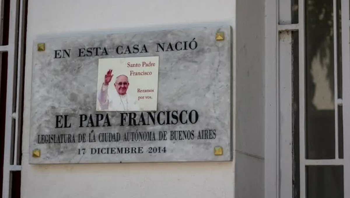 Así está hoy la casa en la que nació el Papa Francisco en Buenos Aires