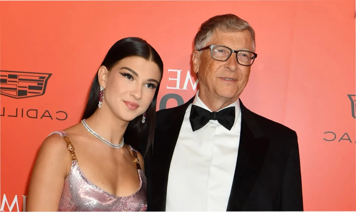 Bill Gates y su hija Phoebe, fotografiados en un evento de Time en 2022.