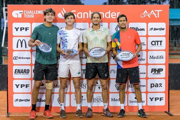 Machi Zeitune no pudo en el dobles; mañana habrá campeón argentino en singles