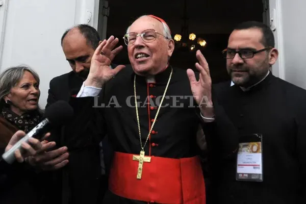 El día que el cardenal Battista Re visitó Tucumán en nombre del papa Francisco