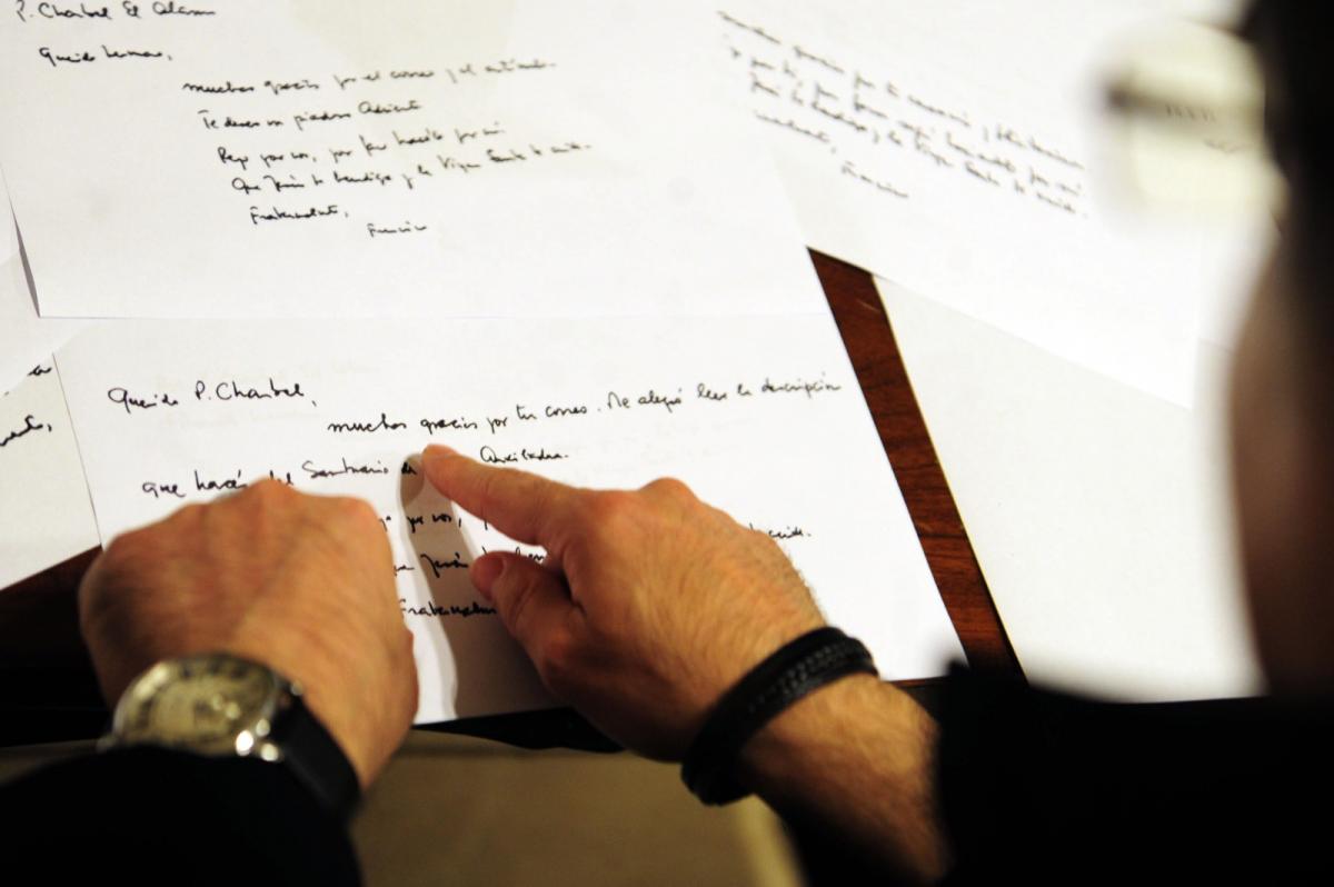 El Alam recibió más de 20 cartas del Papa.