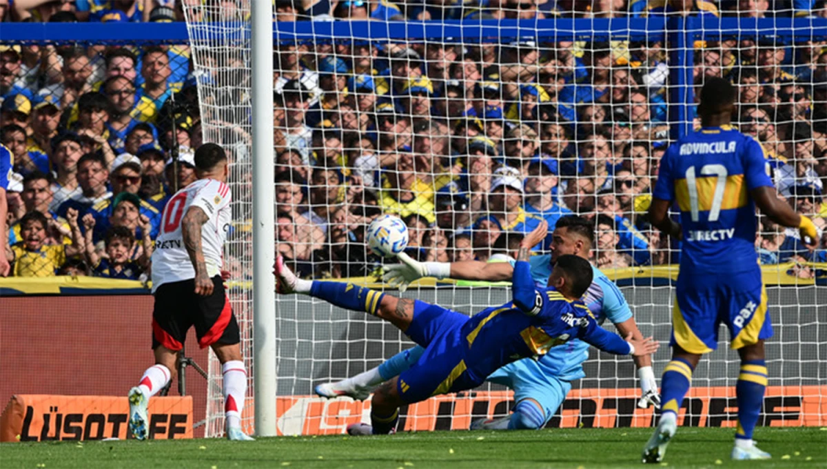 EL ÚLTIMO. River Plate se llevó la victoria en septiembre del año pasado, con gol de Lanzini en La Bombonera.