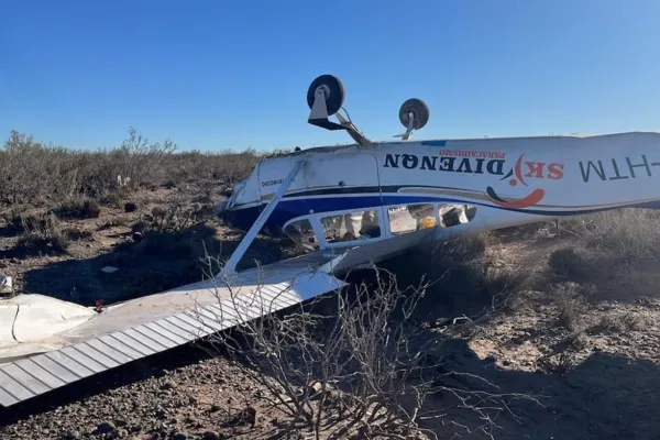Cayó una avioneta en Río Negro y murió un instructor de vuelo