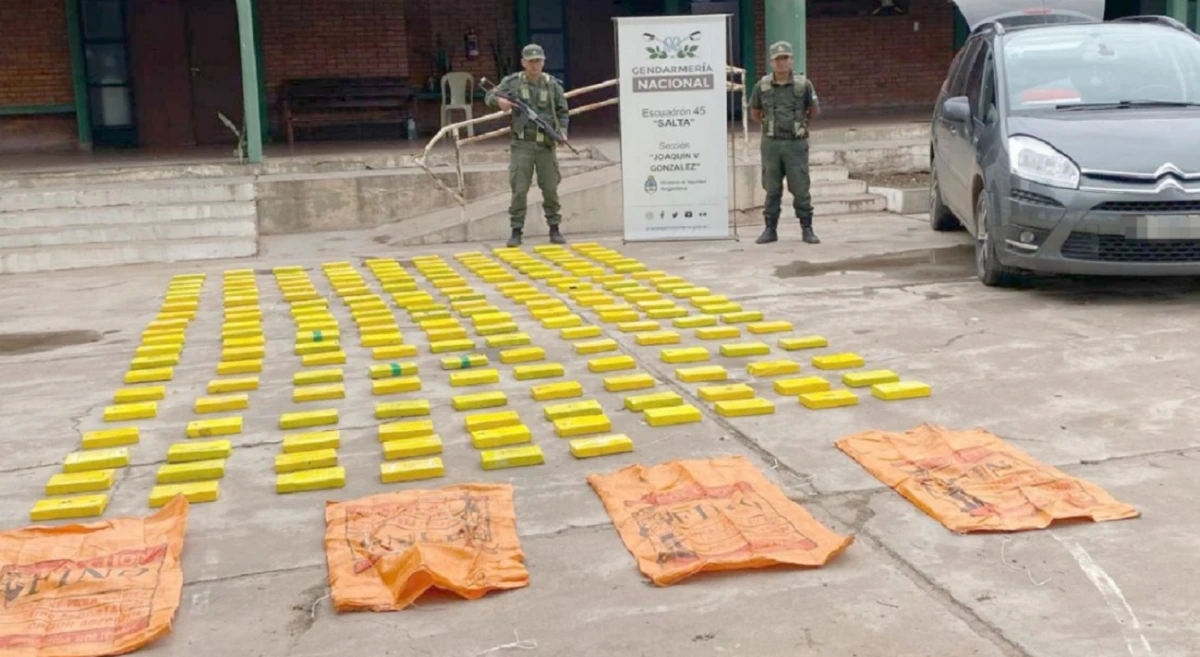 Salta: Creó doble fondos en su vehículo para ocultar más de 194 kilos de cocaína