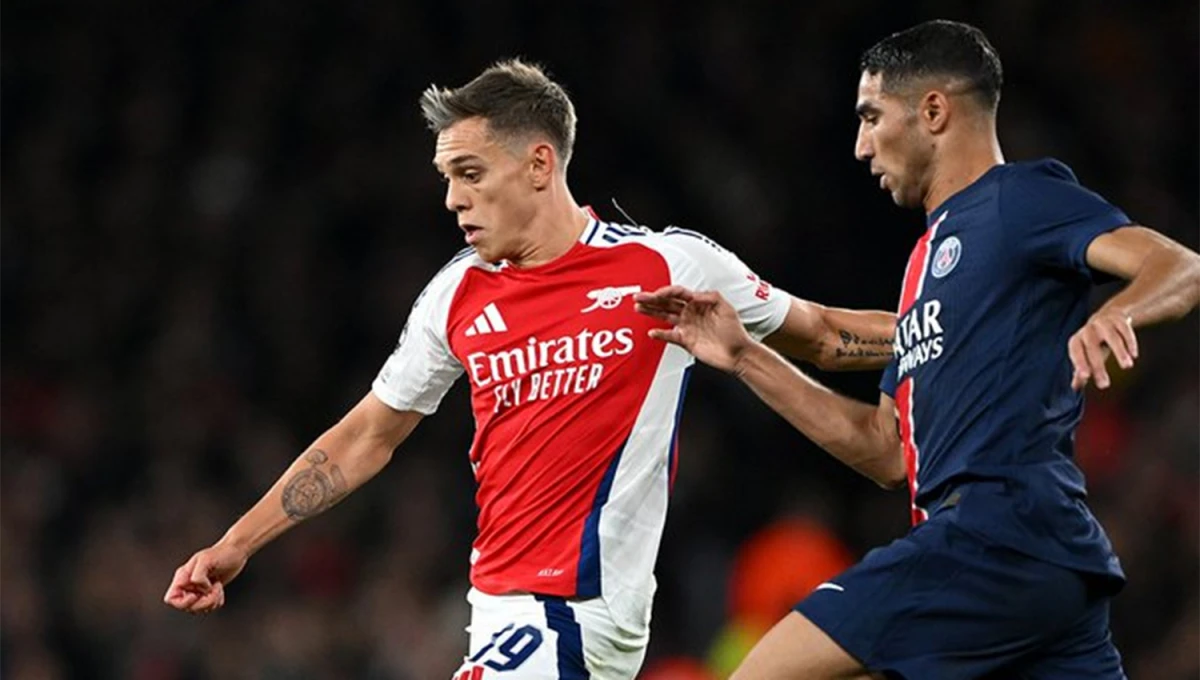 EN LONDRES. Arsenal y PSG jugarán los primeros 90 minutos que los separan de la gran final.
