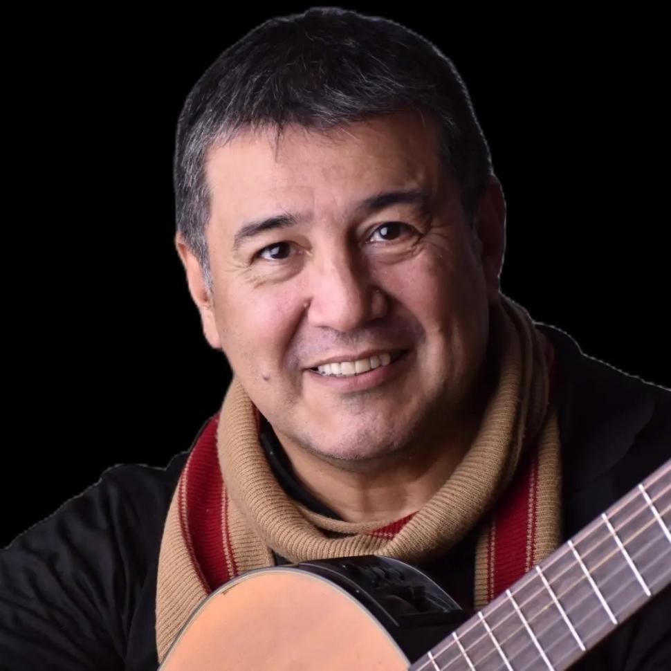 Los hermanos Claudio y Coqui Sosa con Bergoglio