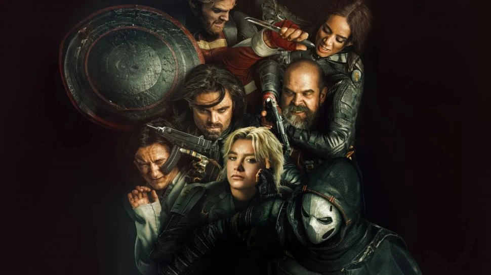 GRANDES PERSONAJES. Un elenco coral de primeras figuras y atractivos superhéroes conforma “Thunderbolts”.