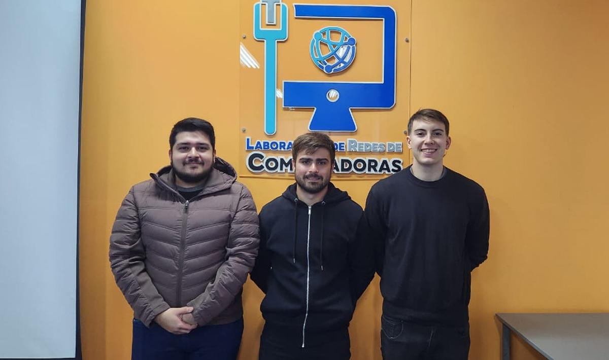 COMPETIDORES. Cardaci, Hormigo y Blasich se pusieron a prueba con estudiantes de países de América Latina y El Caribe. / CORTESÍA FACET