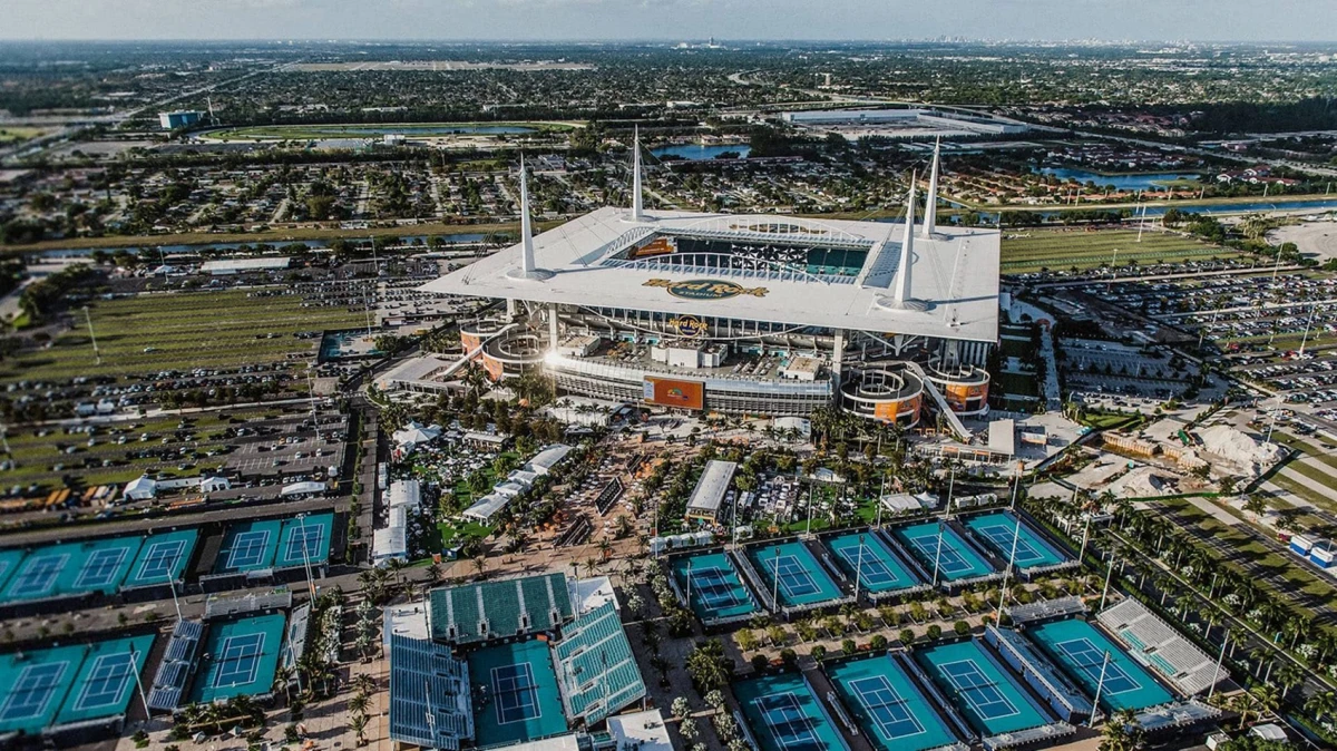 El Hard Rock Stadium es el epicentro del circuito de Miami.