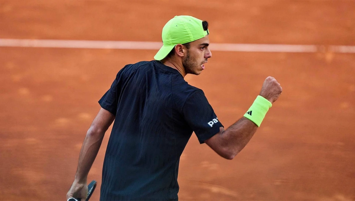 DIFÍCIL. Francisco Cerúndolo va por otro golpe en la capital española.