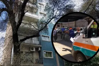 Mendoza: una mujer se tiró de un sexto piso y sobrevivió