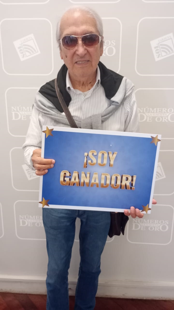 FELIZ. Burgos destinará parte del premio a comprar una heladera nueva.