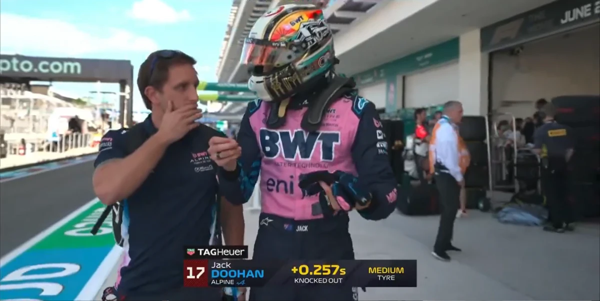 COMPLICACIONES. Doohan sigue sumando hechos bastante extraños por los que recibió sanciones.