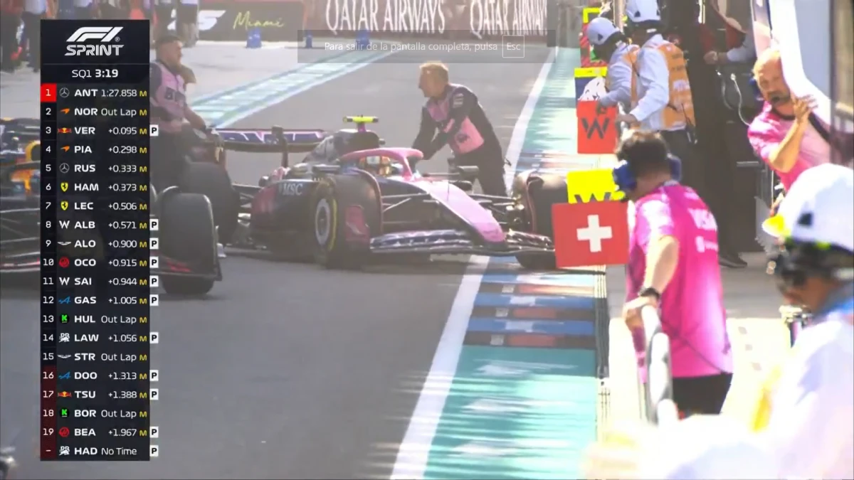 El blooper de Jack Doohan en el Gran Premio de Miami