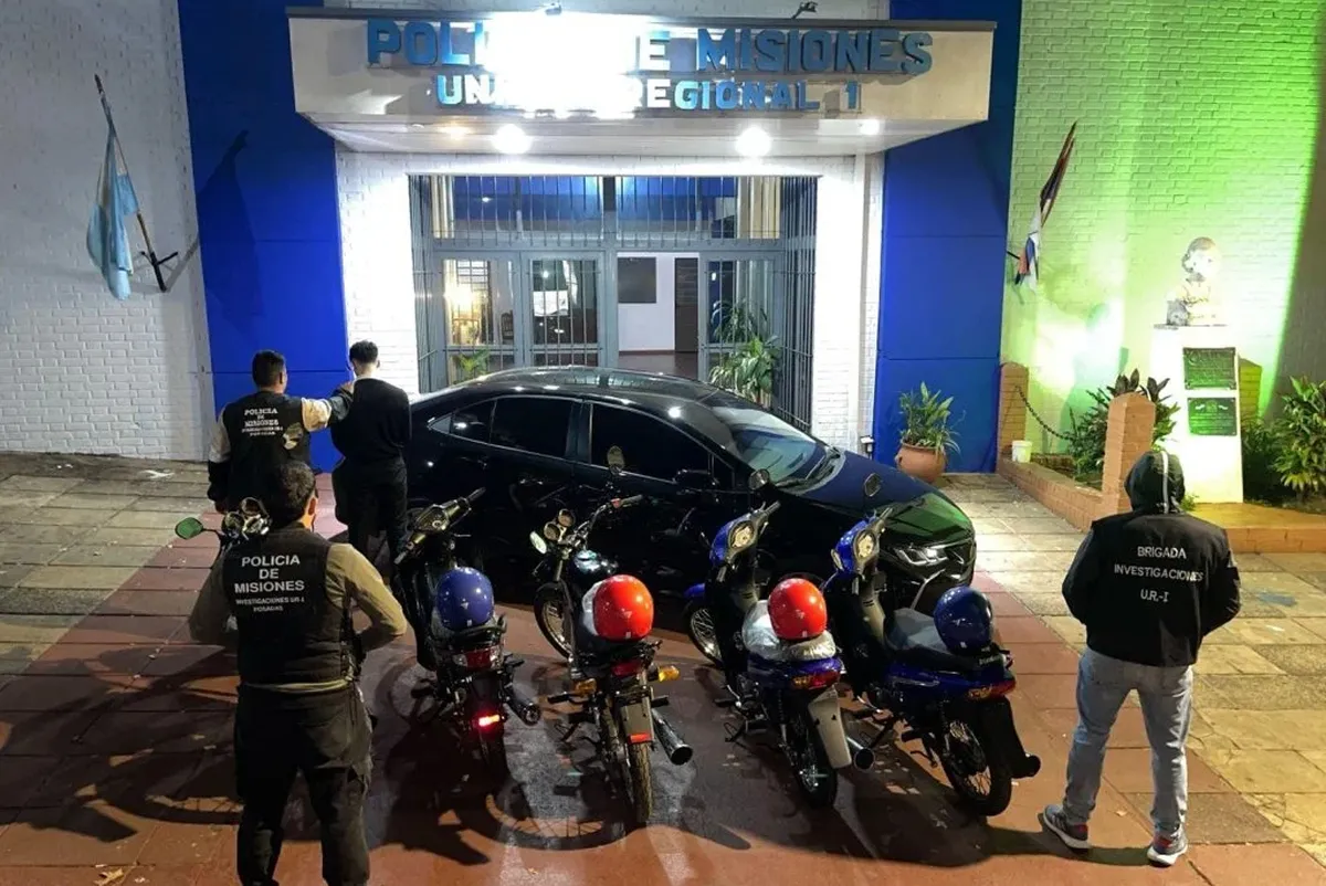 Los objetos que fueron comprados con el dinero robado quedaron incautados.