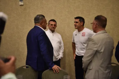 La visita de Claudio Tapia a San Martín: señales de reconciliación, tras años de distancia