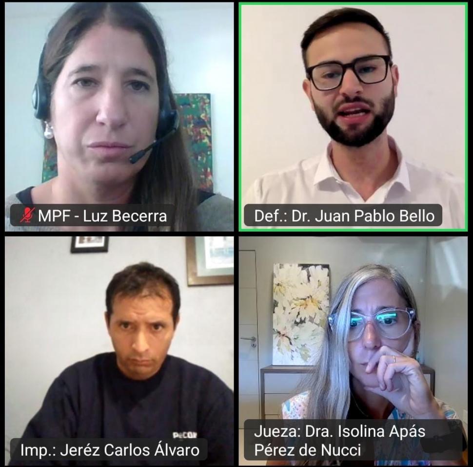 ACUSADO. Carlos Álvaro Jerez quiso esconder pruebas del crimen