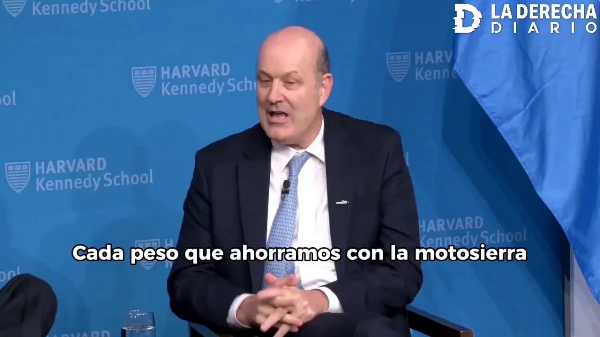 En Harvard, Sturzenegger habló sobre el concepto “motosierra” y el ajuste laboral
