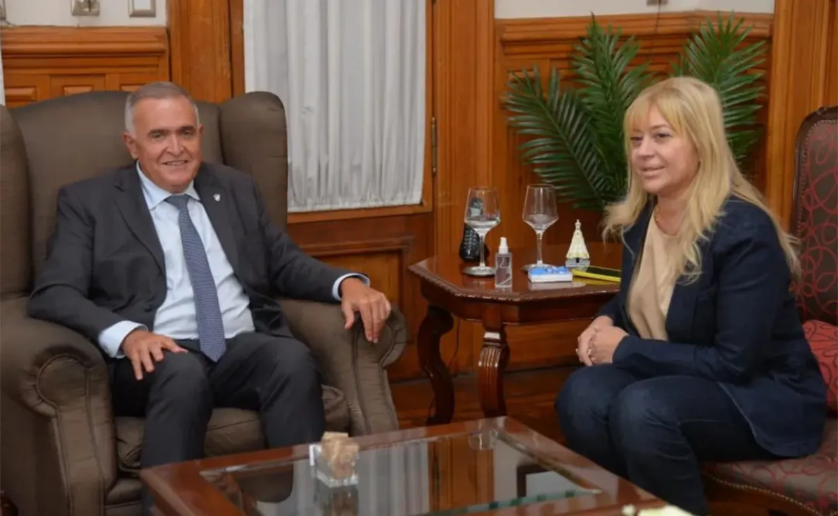 Osvaldo Jaldo y Rossana Chahla.