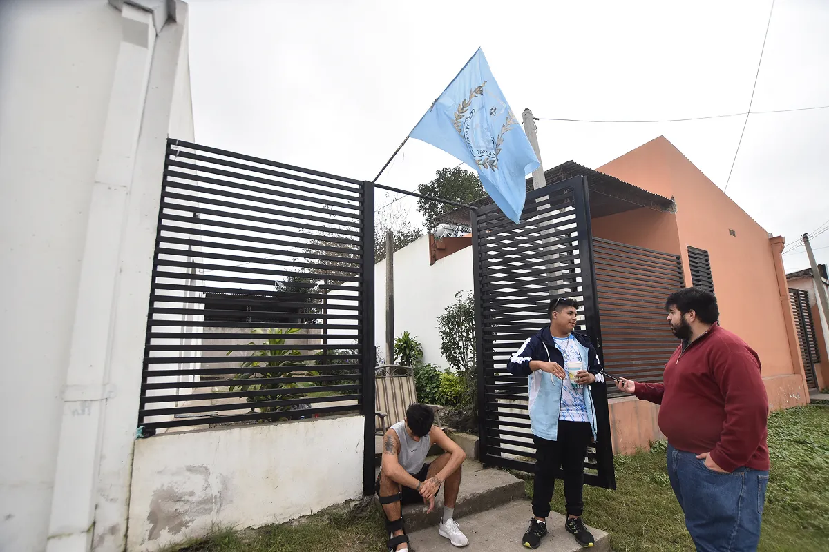 Los hermanos Fernández comenzaron la previa desde las tres de la mañana