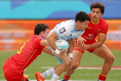 El sueño de Los Pumas 7s se terminó con la caída contra España en las semifinales del Circuito Mundial de rugby seven