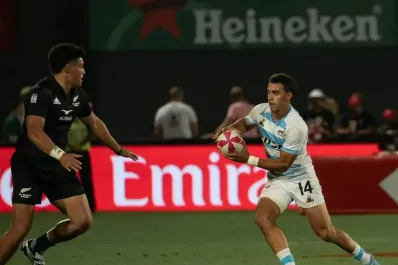 Los Pumas 7s finalizaron cuartos en el Seven de Los Ángeles tras la dura derrota frente a Nueva Zelanda