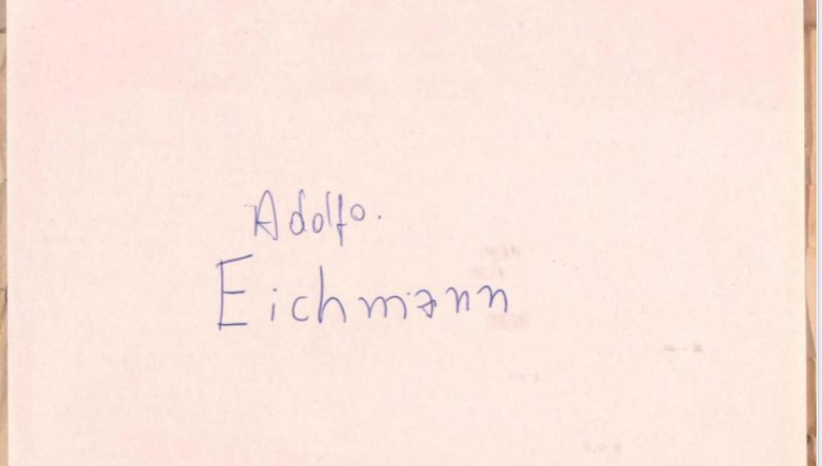 Nuevos documentos revelan detalles de la vida del jerarca nazi Eichmann en su paso por Tucumán