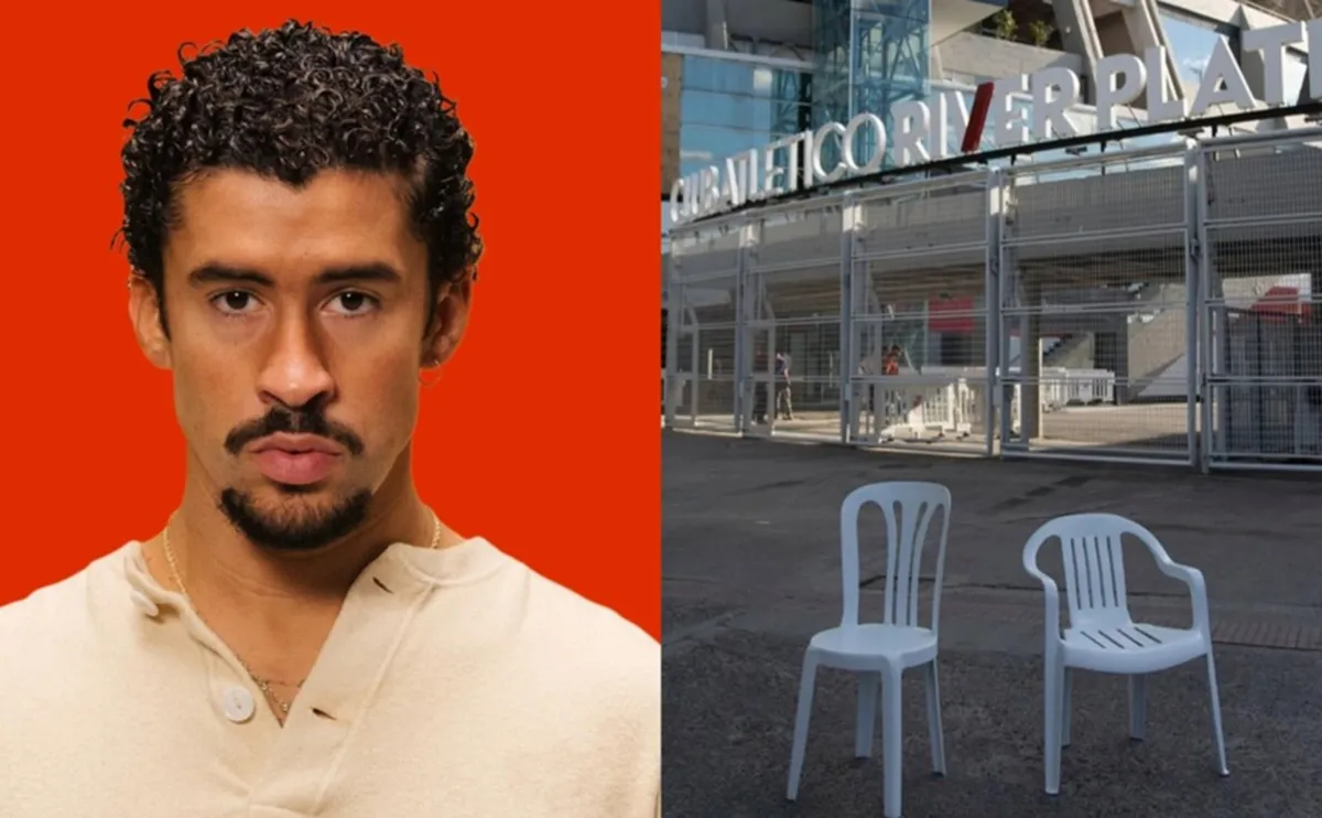 Bad Bunny en Argentina 2025: el misterio por las sillas en el Estadio Monumental