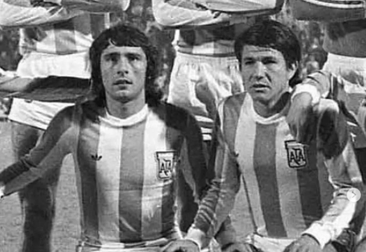 Valencia y Galván fueron compañeros en la Selección y en Talleres de Córdoba. 