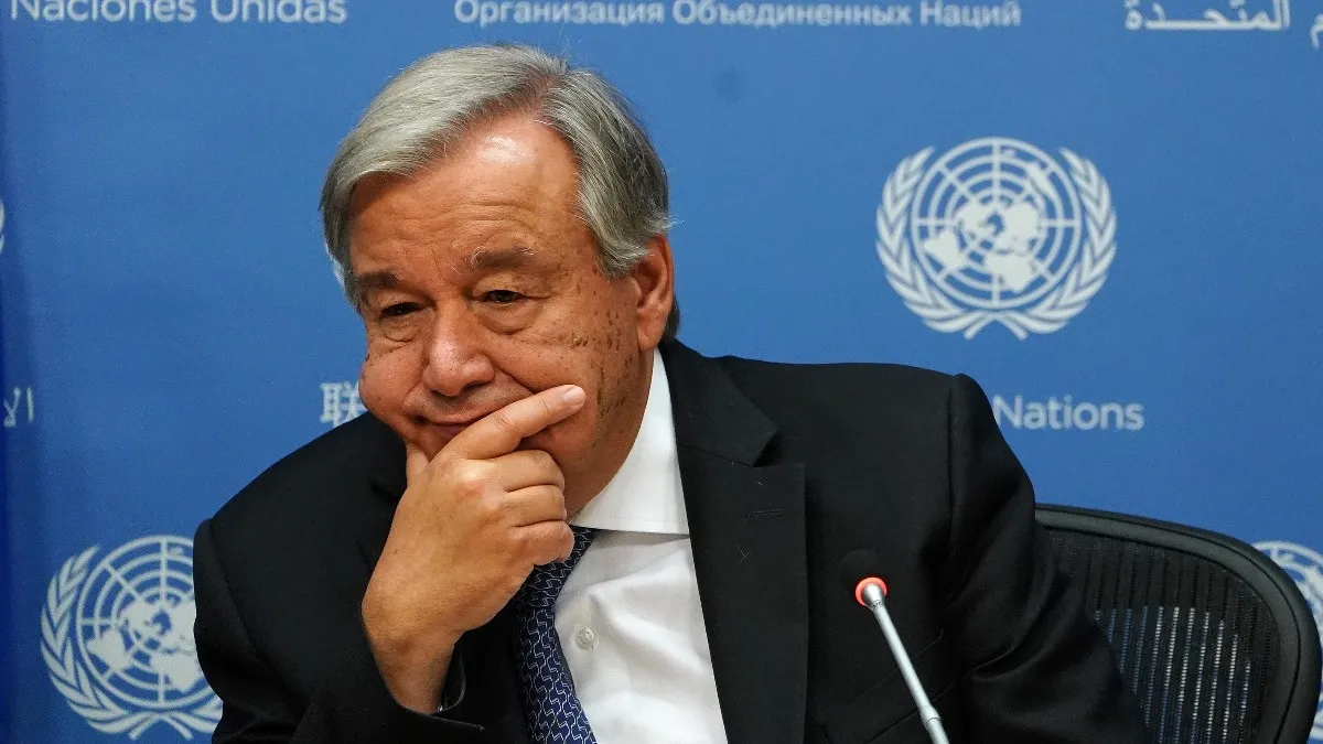 El Secretario General de Naciones Unidas, António Guterres 