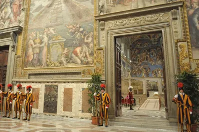 Video: así se vivió el cónclave desde la capilla Sixtina en el Vaticano