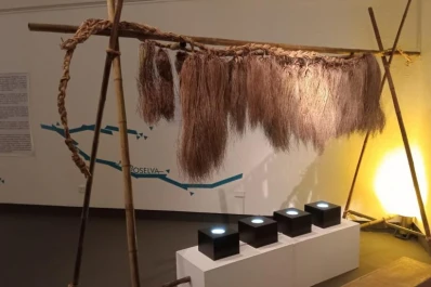 Exposición en el MUNT: dibujos, instalaciones y cestería en defensa del medio ambiente