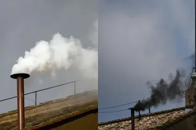 Fumata negra, fumata blanca: ¿cómo hacen cambiar el color del humo?