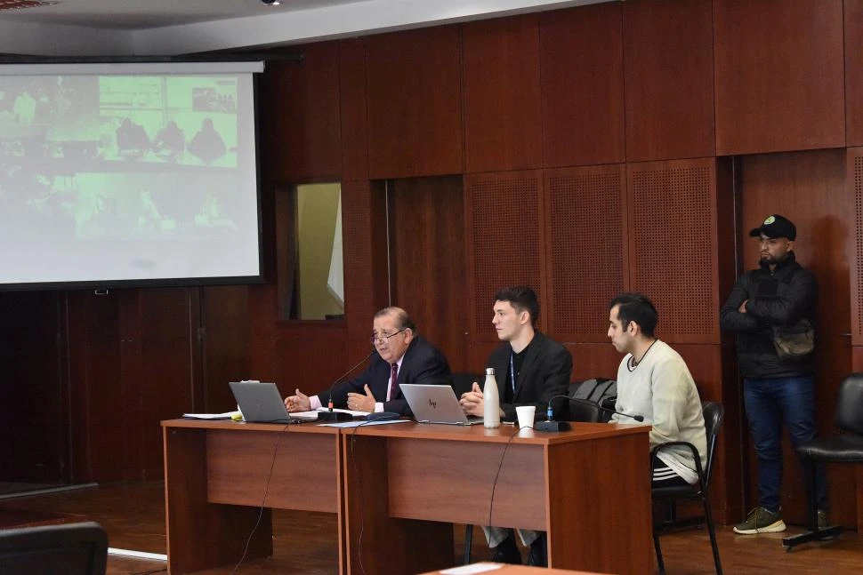 ALEGATOS. Hernán Molina planteó que hay testigos que tuvieron mayores conflictos con Gabriela Picciuto, a diferencia de Leonardo Salomón. 