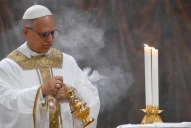 El papa León XIV celebró su primera misa como sucesor de Francisco