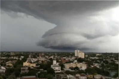 Cuatro provincias se encuentran bajo alerta naranja y amarilla por tormentas severas