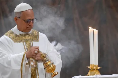 El papa León XIV celebró su primera misa como sucesor de Francisco