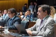 Ficha limpia: Carlos Rovira dijo que el pedido para cambiar el voto se lo hizo Javier Milei