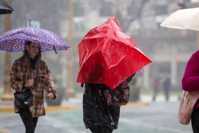 Dos provincias bajo alerta meteorológica amarilla por lluvia y viento