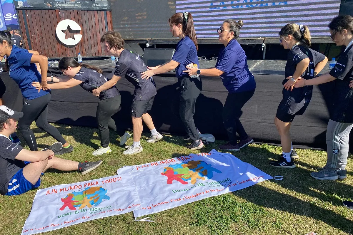 Down is Up Tucumán: correr para convivir en las diferencias