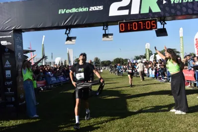 Ezequiel “Chava” Chavarría brilló en los 21K de Yerba Buena